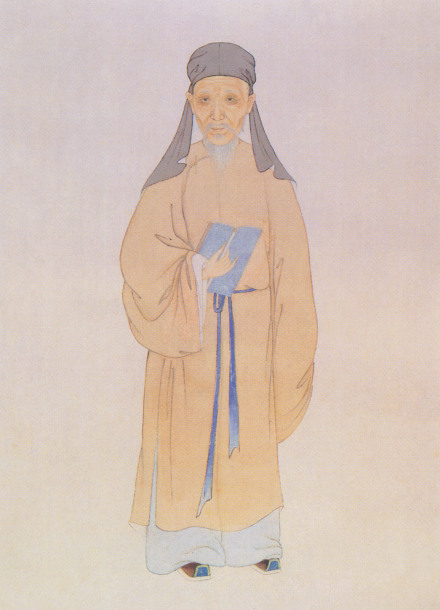 黄宗羲像（清叶衍兰绘） 