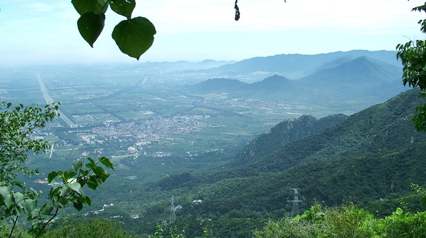 海淀区最高点——阳台山山地