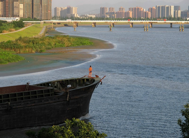奉化江鄞州区段 