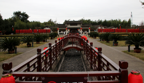 陈独秀旧居风光