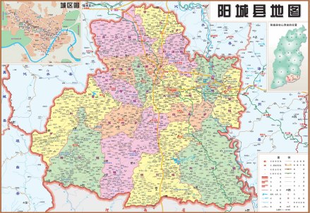 阳城县地图