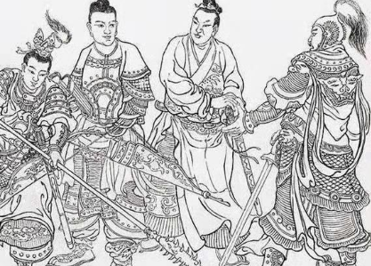 沐英、邓愈、冯胜、汤和