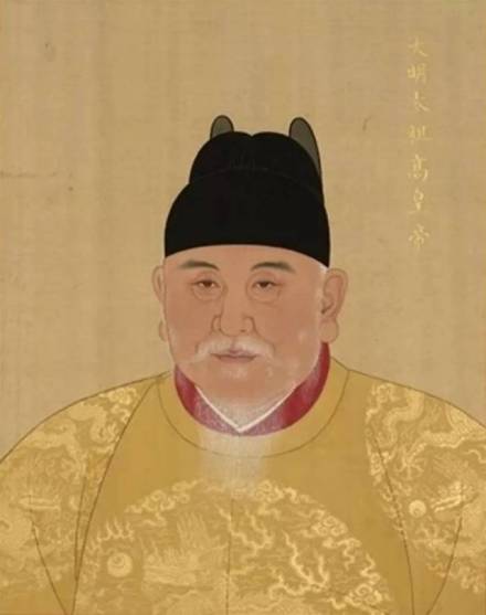 明太祖晚年画像