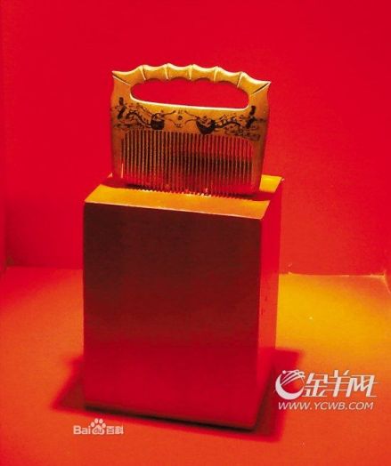1915年巴拿马世博会上获奖的常州梳篦