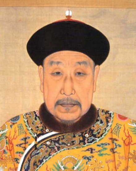 乾隆帝晚年画像
