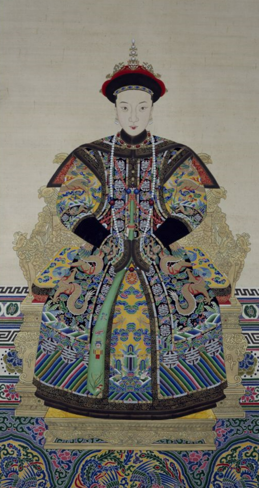 孝哲毅皇后阿鲁特氏画像