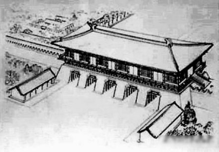 明德门的复原图