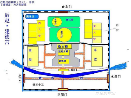 襄国故城复原图