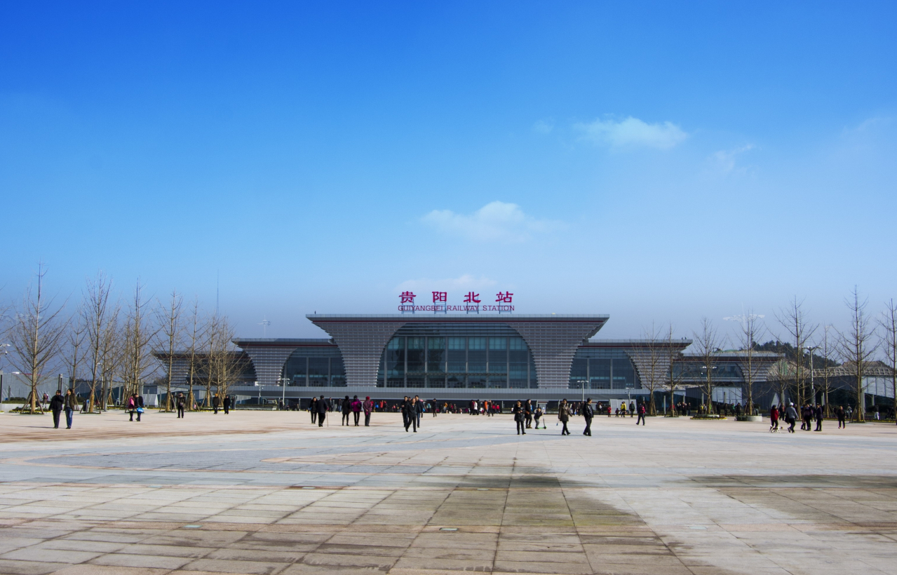 贵阳北站——站前广场