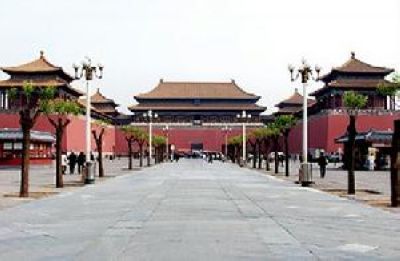 明紫禁城午门的南向