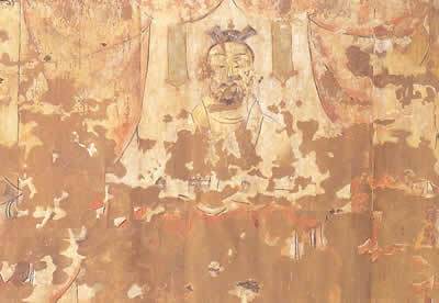 墓室中的高润画像