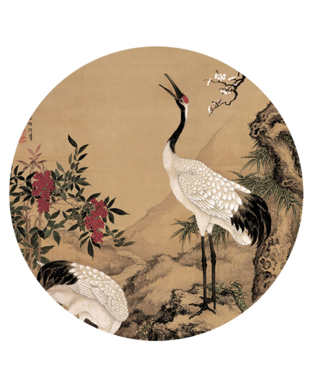 松鹤图