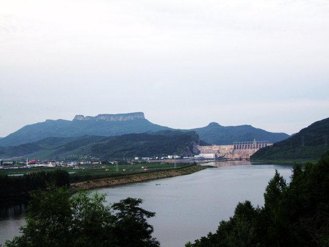 浑江上游桓仁县境的水库 