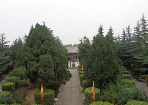 仪门后的神道