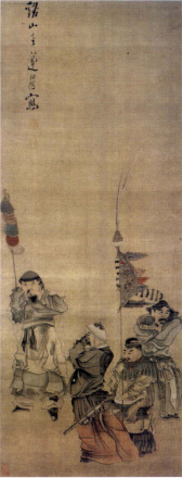《苏李泣别图》轴（前苏李图） 