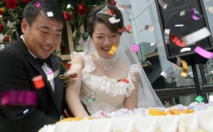 刘国梁与王瑾婚礼