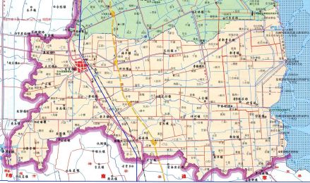东台地图