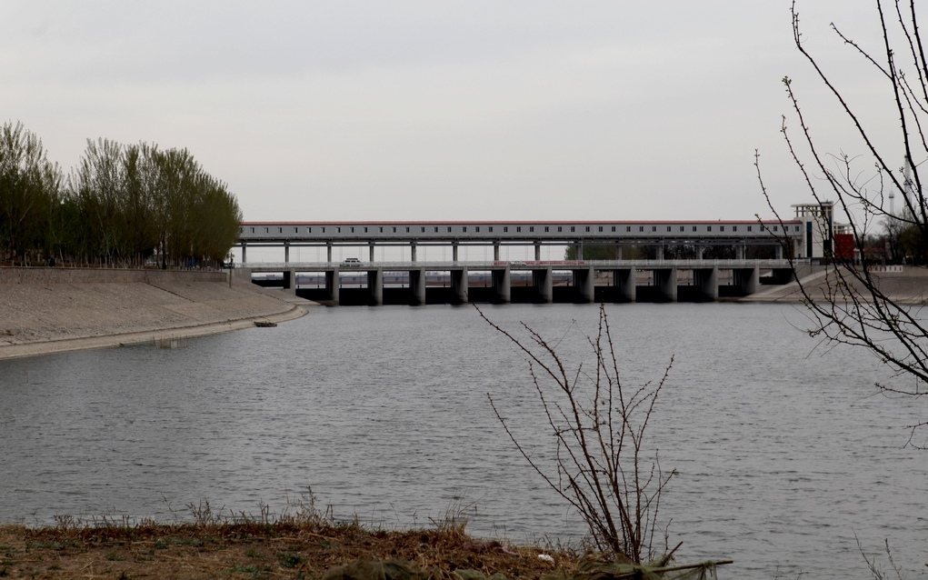 独流减河进洪闸枢纽扩建后的北闸