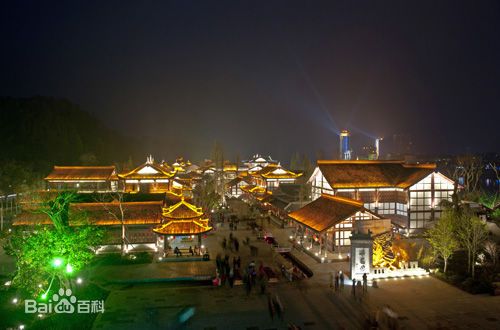 嘉定坊夜景