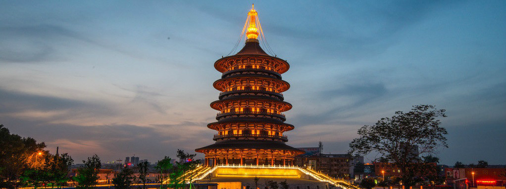 天堂夜景图