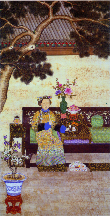 中年慈禧画像 
