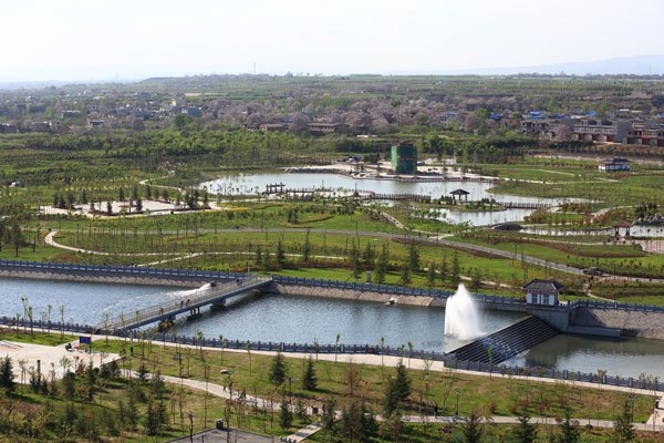 温泉河湿地公园