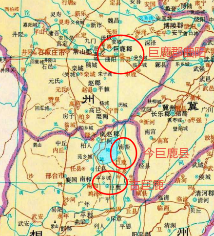 中国历史地图集-南北朝（魏征出生前地图） 