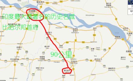 那烂陀寺的位置 