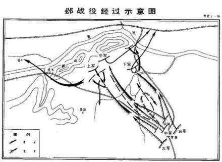 邲之战形势
