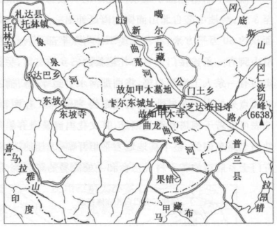 故如甲木墓地位置图
