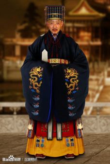 明皇帝冕服复原图