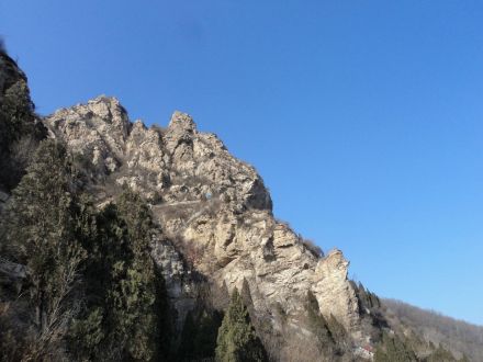 网友实拍冬天风后岭