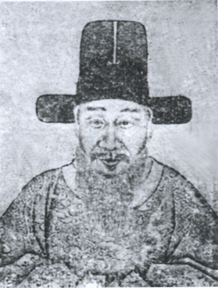 吴兑像，取自绍兴印刷局1918年印《越中三不朽图赞》 