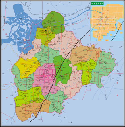 任丘市地图