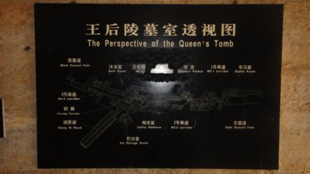 王后墓透视图
