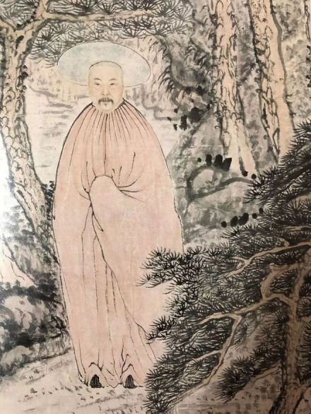 万承纪《松盘揽胜图》中三十五岁的吴荣光 