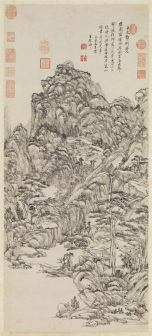 仿王蒙笔意图(1709年)