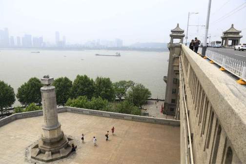 武汉长江大桥观景台图2