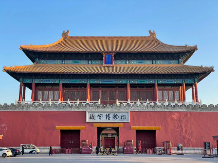 故宫博物馆正视图