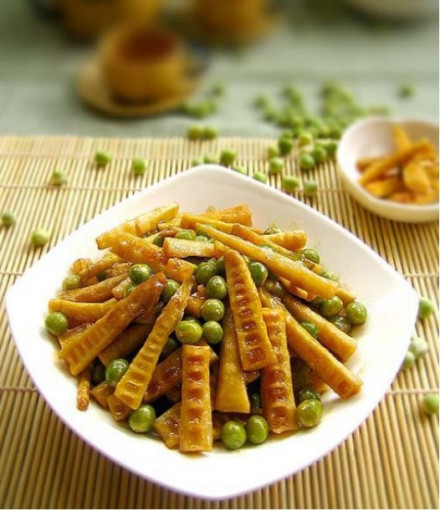 豌豆焖笋——豆果 