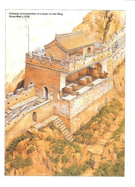 明长城空心敌台1570年