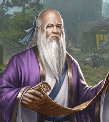 游戏《英雄杀》中鬼谷子的形象