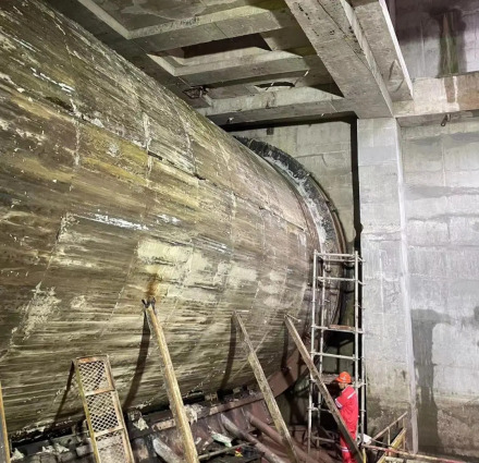 福建路站~盐仓桥站区间右线盾构始发
