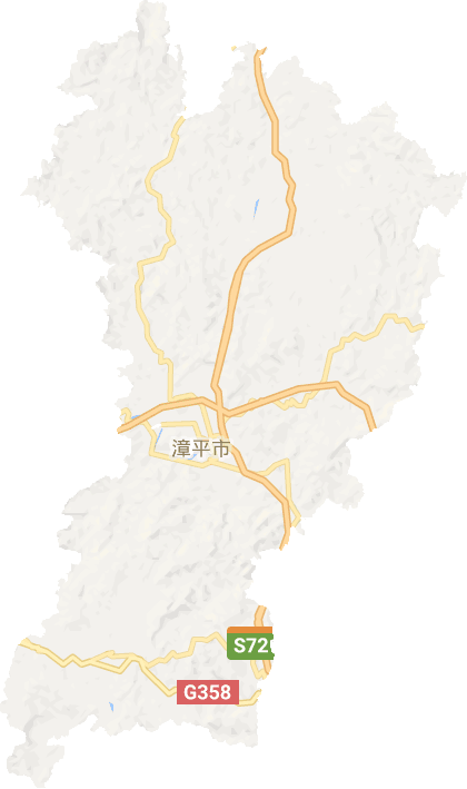 漳平市电子地图
