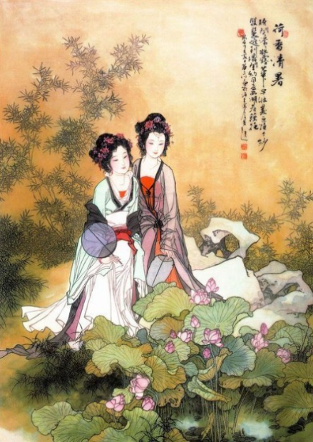 郑旦与西施