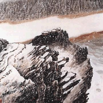 天门积雪