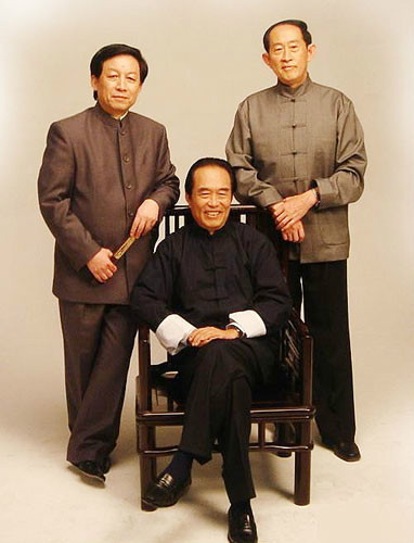 阎崇年教授和易中天、王立群教授 