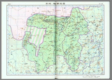 西汉朔方、并州刺史部