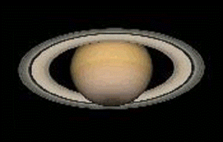 2001-2029年从地球看到的土星外观模拟动态图