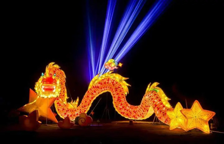 安吉县灯会 